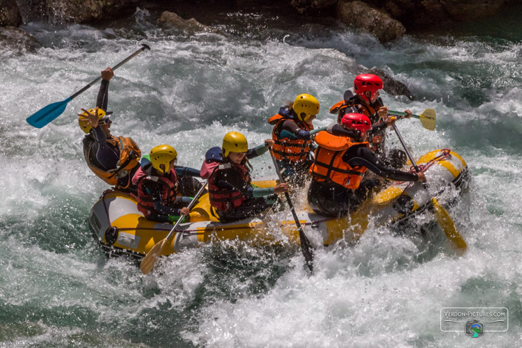 photo raft rafting verdon